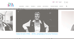 Desktop Screenshot of forumtomizza.com